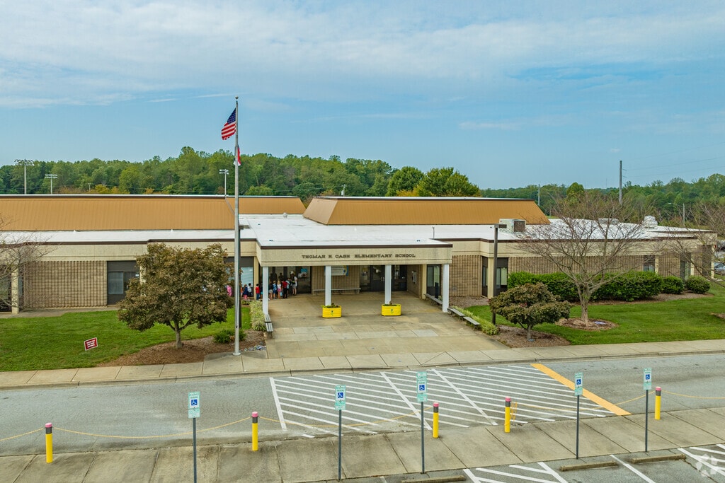 Cash Elementary School is a Kernersville institution for 40+ years, with 600+ students.