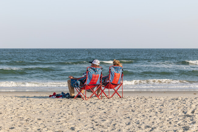 Litchfield residents love to relax on the beach in Murrells Inlet.
