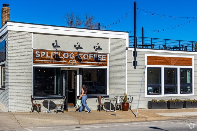 Splitlog Coffee is open early so you can swing by for a cup of coffee on your way to work.