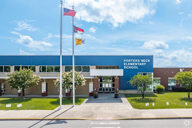 Porters Neck Elementary boasts modern facilities and a reputation for academic excellence in a safe, welcoming community.