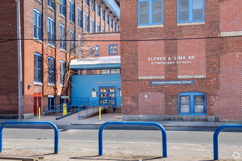 The Alfred A. Lima, Sr. Elementary School Serves the Southern Part of The West End Providence Neighborhood