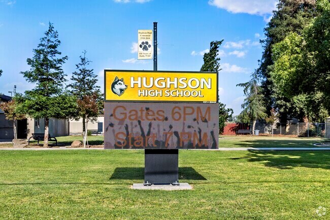 Welcome to Hughson High in Hughson, Ca.