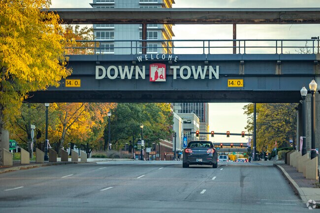 Downtown Fort Wayne is only a few miles away from Brookview Civic.