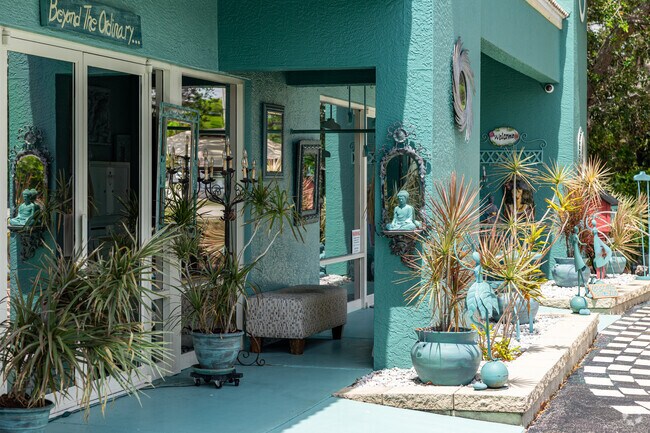 Bonita Shores has many shops for unique home decor.