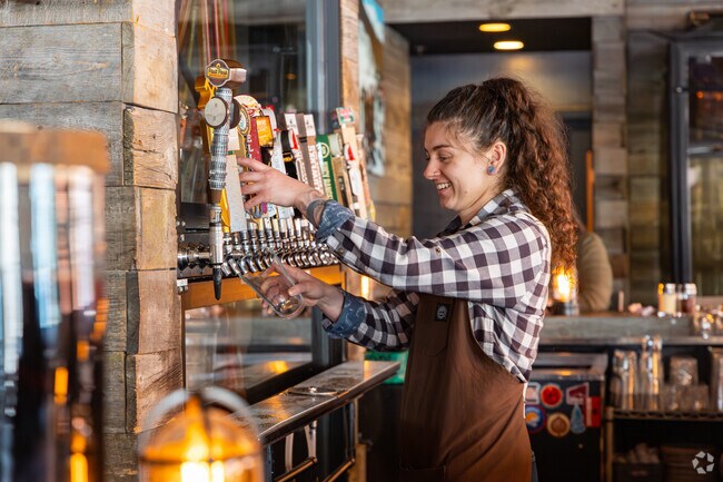 Try some craft beers at Homegrown Tap and Dough in Olde Town Arvada.