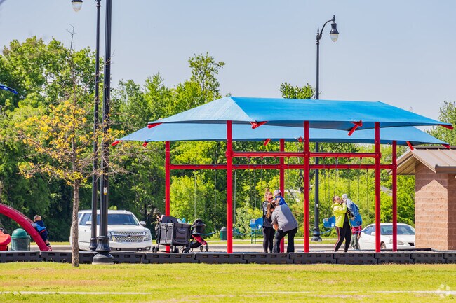 Your kids will love the playground at Fairmoore Park.