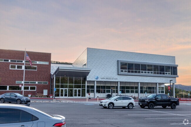 Aspen Middle School, rated A-minus, serves grades 5–8 in the Aspen School District.