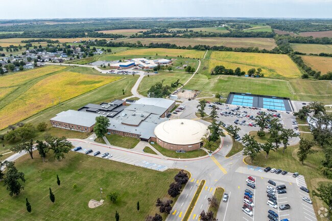 South Tama Elementary and High Schools share common ground in Tama.