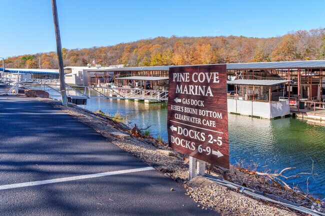 Pine Cove Marina is just a few minutes from Redbird Smith.