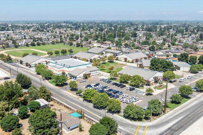 The campus of Harmony Elementary School in Delhi.