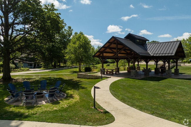 Residents of Richfield gather at the Village Green Pavilion to enjoy various events and community activities.
