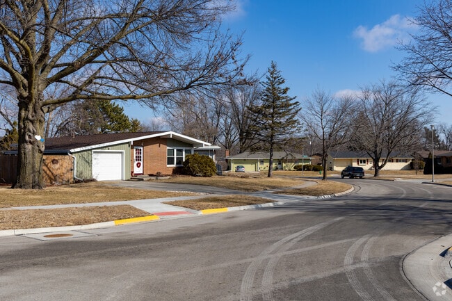 Ranch-style homes are common in Northeast Ames.