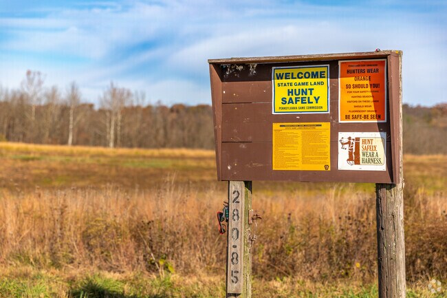 North Heidelberg is filled with public hunting lands for hunters to enjoy.