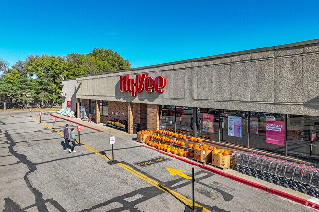 Hy-Vee is a convenient grocery option for Five Corners residents.