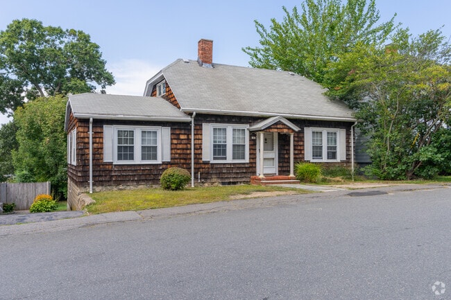 You will find unique homes in Lower Broadway with stained wood siding.