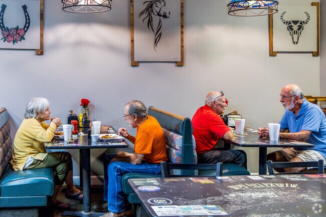 Myakka city grill offers delicious food to fill you up through out day.