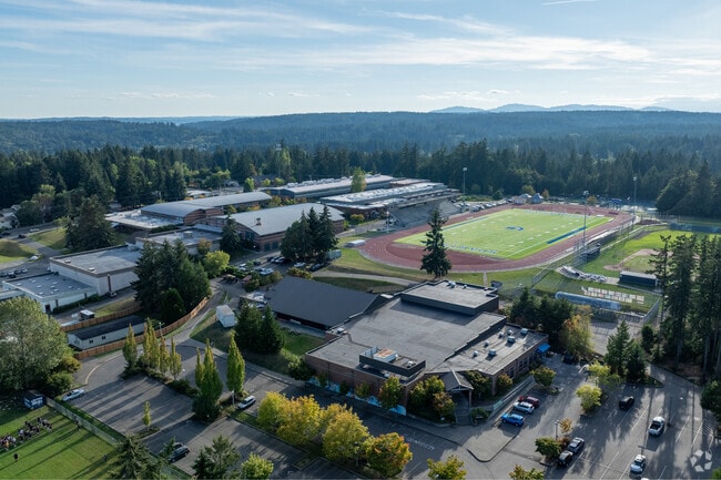 Older students attend Bainbridge High School, which offers many career development programs.