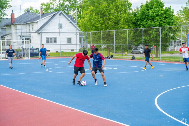 Packard Park offers the city's only futsal court to Oakdale residents.