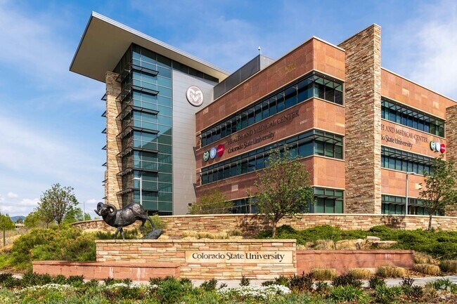 Colorado State University is roughly 2 miles north of Woodwest and is a focal point of Fort Collins.