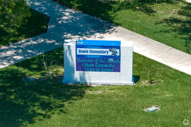 Bowie Elementary School is located in downtown Harlingen on W Lincoln Ave.