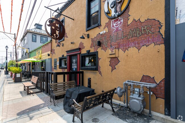 Dog and Bull Brew and Music House has delicious craft beers in Bristol.