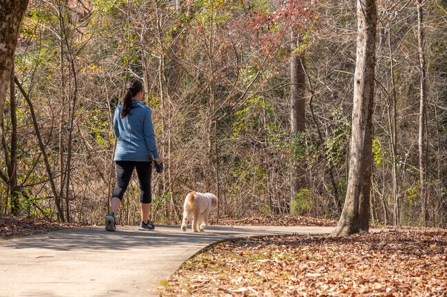 The Cahaba River is a great place to walk in Leeds, Alabama.