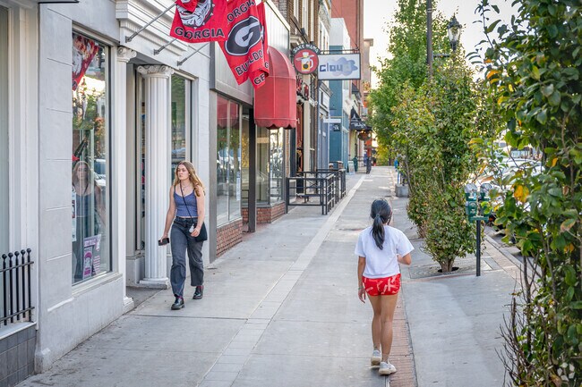 Enjoy a walk along the streets of downtown Athens near Beechwood.