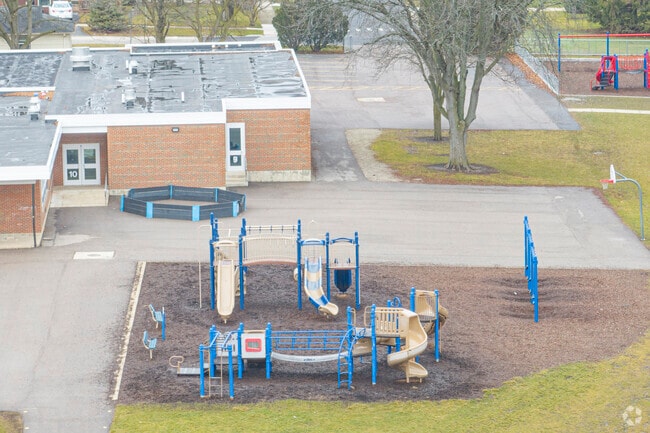 Kids will never want to leave the playground at Emerson Elementary School.