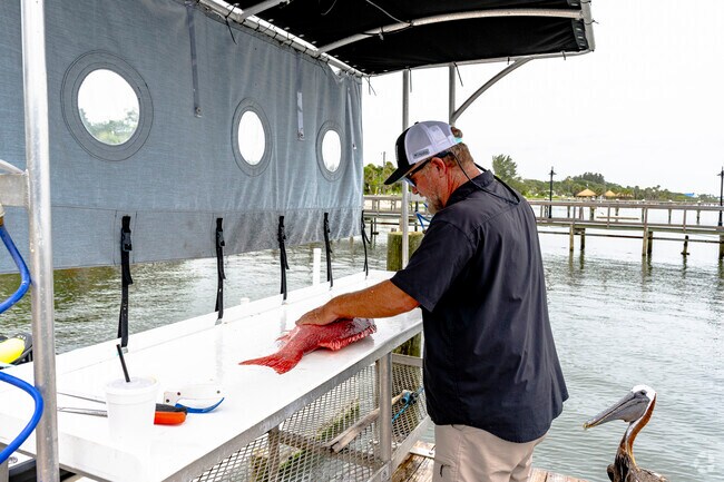 Catch and filet your own fish from one of the many waterways in Roseland.