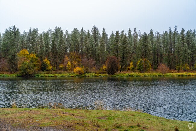 The Spokane river offers many activities from boating to fishing in Seven mile.