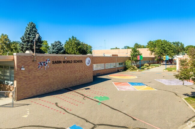 Sabin World Elementary School is a public pre-K and elementary school in Southwest Denver.