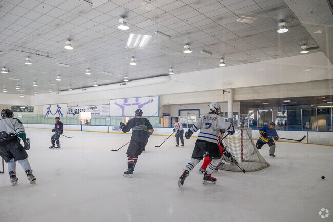 Join the local ice hockey recreation league at Nazareth Ice Oasis in Mariners Isle.