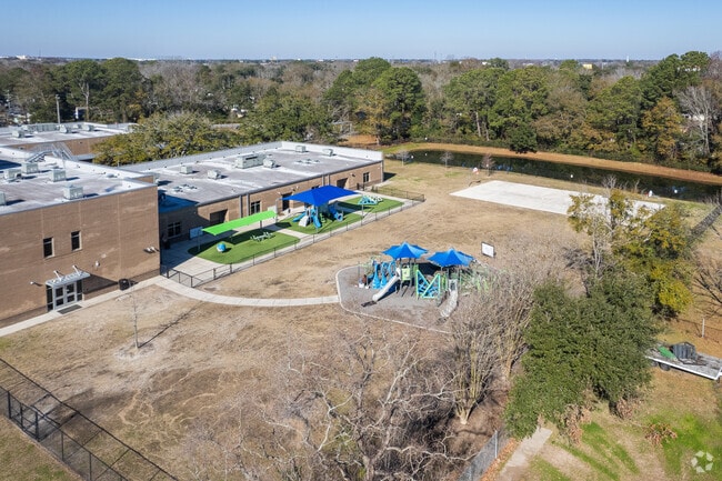 Edmund A. Burns Elementary School in North Charleston has a great playground for students.