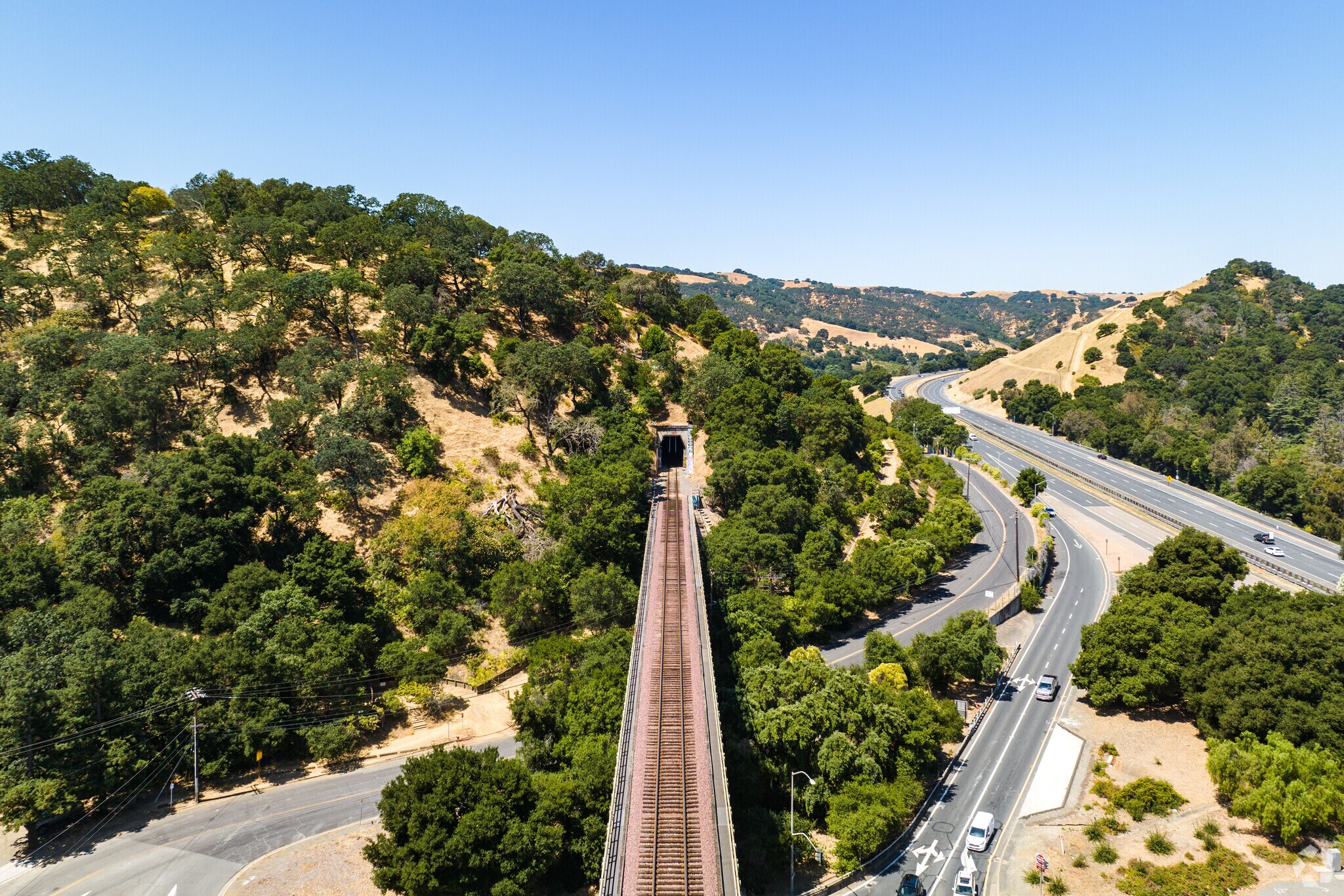 Go on a long hike through the hills of Mount Wanda in Alhambra Hills, CA.
