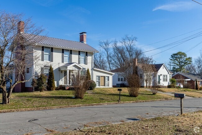 Many homes in Tuscumbia are historic in many different architectural styles.