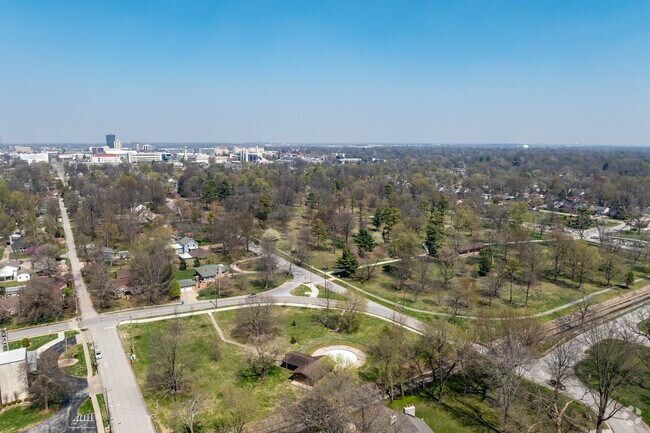 The center of the Phelps neighborhood is the Phelps Grove Park just south of MSU.