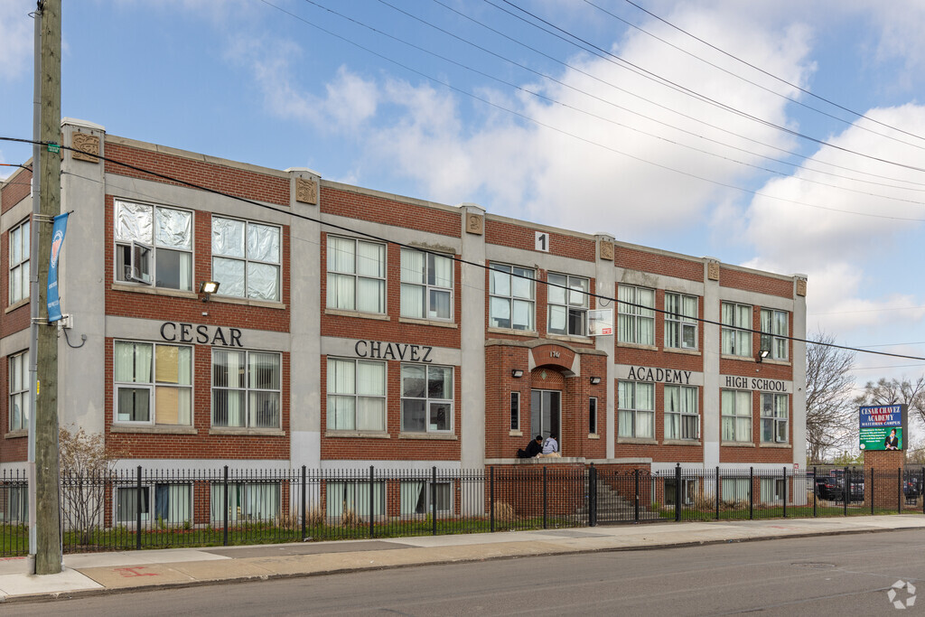 Cesar Chavez High School boasts a 95% graduation rate among its Southwest Detroit students.
