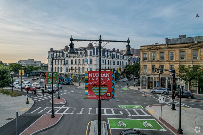 Nubian Square in Lower Roxbury really brings people together with their culture.