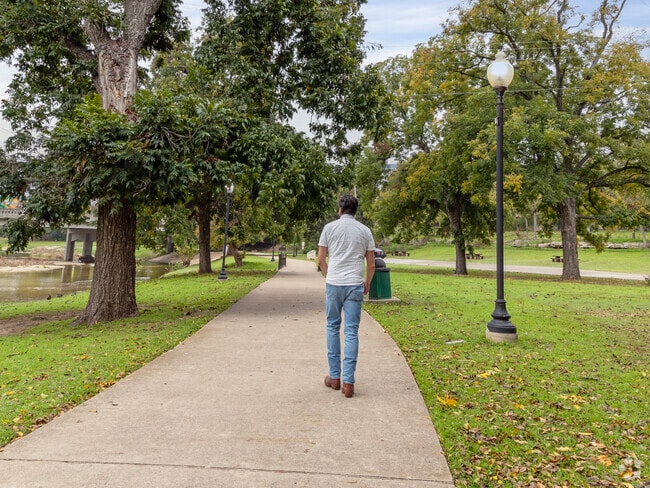 Enjoy a stroll through one of Midway's nearby parks.
