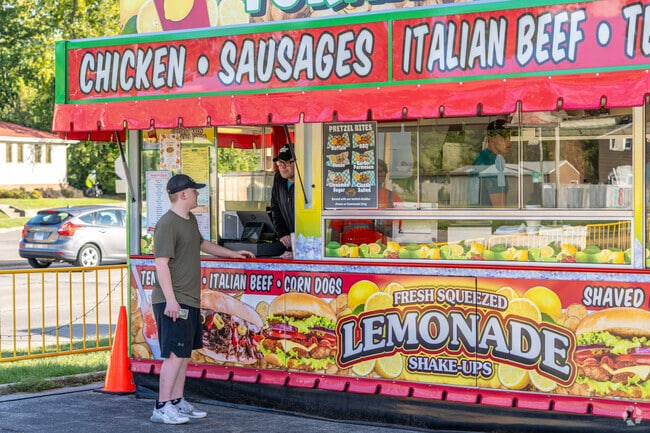 The Tornado Truck is an extremely popular snack option for Ravina Park residents.