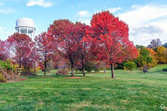 A tranquil setting is minutes from Boone Creek East at the University of Kentucky Arboretum.