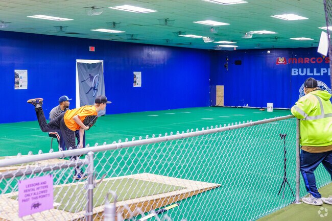 Greensboro Batting Center near Summit Hills supports baseball training.