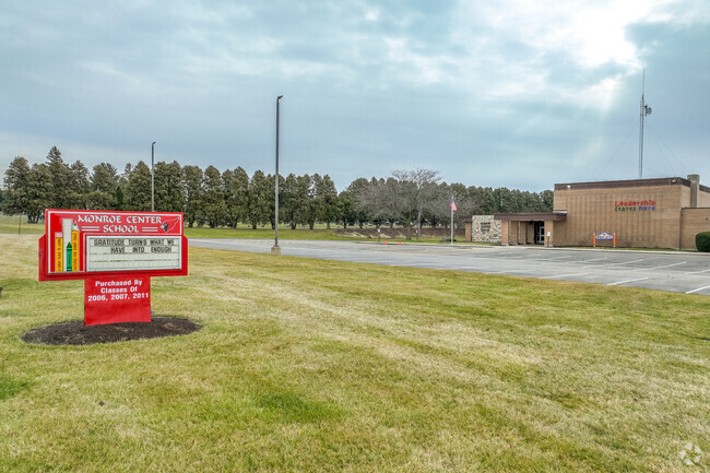Monroe Center school is located within Monroe Center, Illinois.