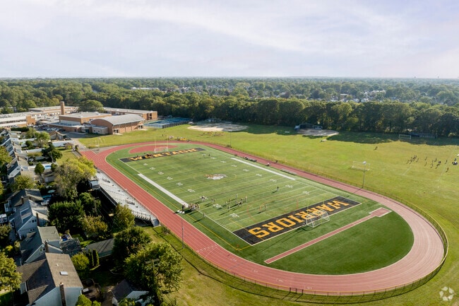 Wantagh High School has 830 students in grades 9-12 with a student-teacher ratio of 11 to 1.