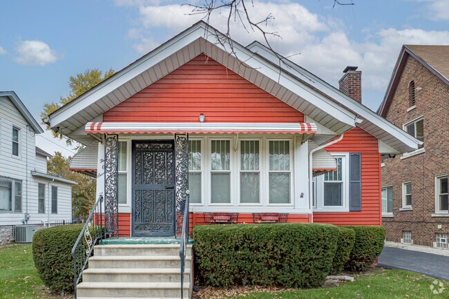 Quaint homes can be seen in Southeast Joliet.