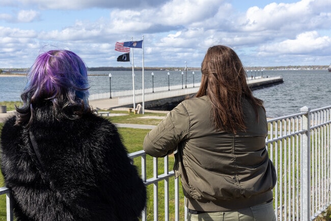 Enjoy the view from Fort Taber Park.