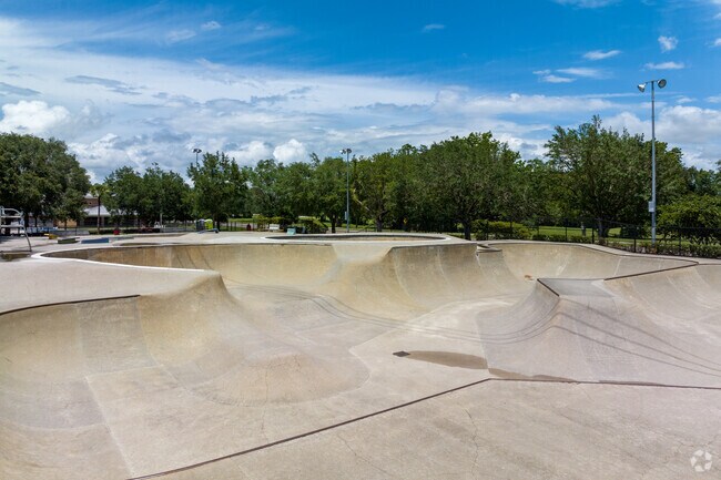 Riverside Park in Oviedo proudly provides a skating area for residents.