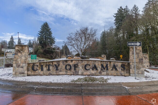 Once a rural farming community, Camas has become vibrant with industry, housing, and shopping.
