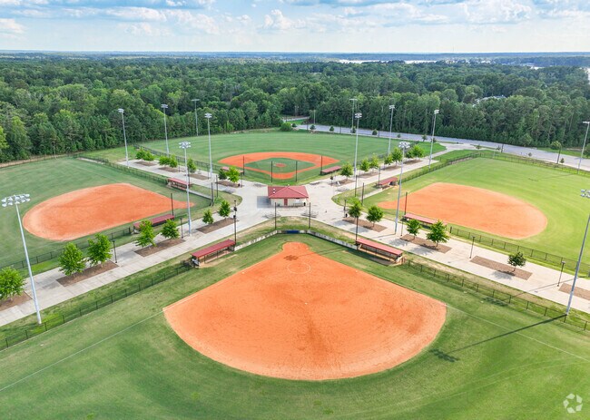 Chapin youth can take to the ball fields at Melvin Park.