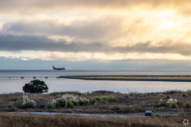 The Oakland International Airport is less than three miles away from Davis Tract.